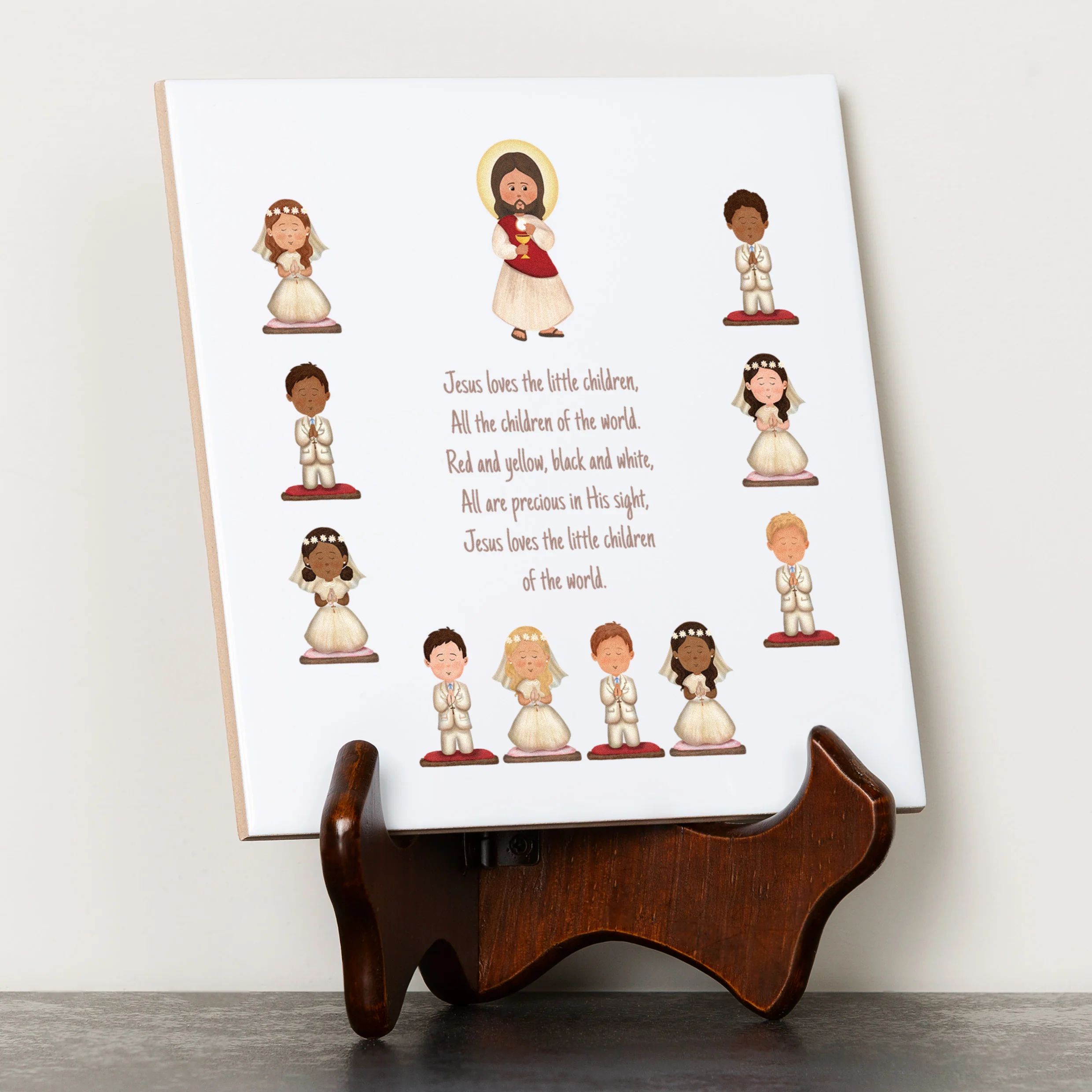 Precious in His Sight First Communion Tile - Image 2