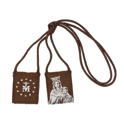 Premium Our Lady of Mt. Carmel Scapular - 17" - Image 3