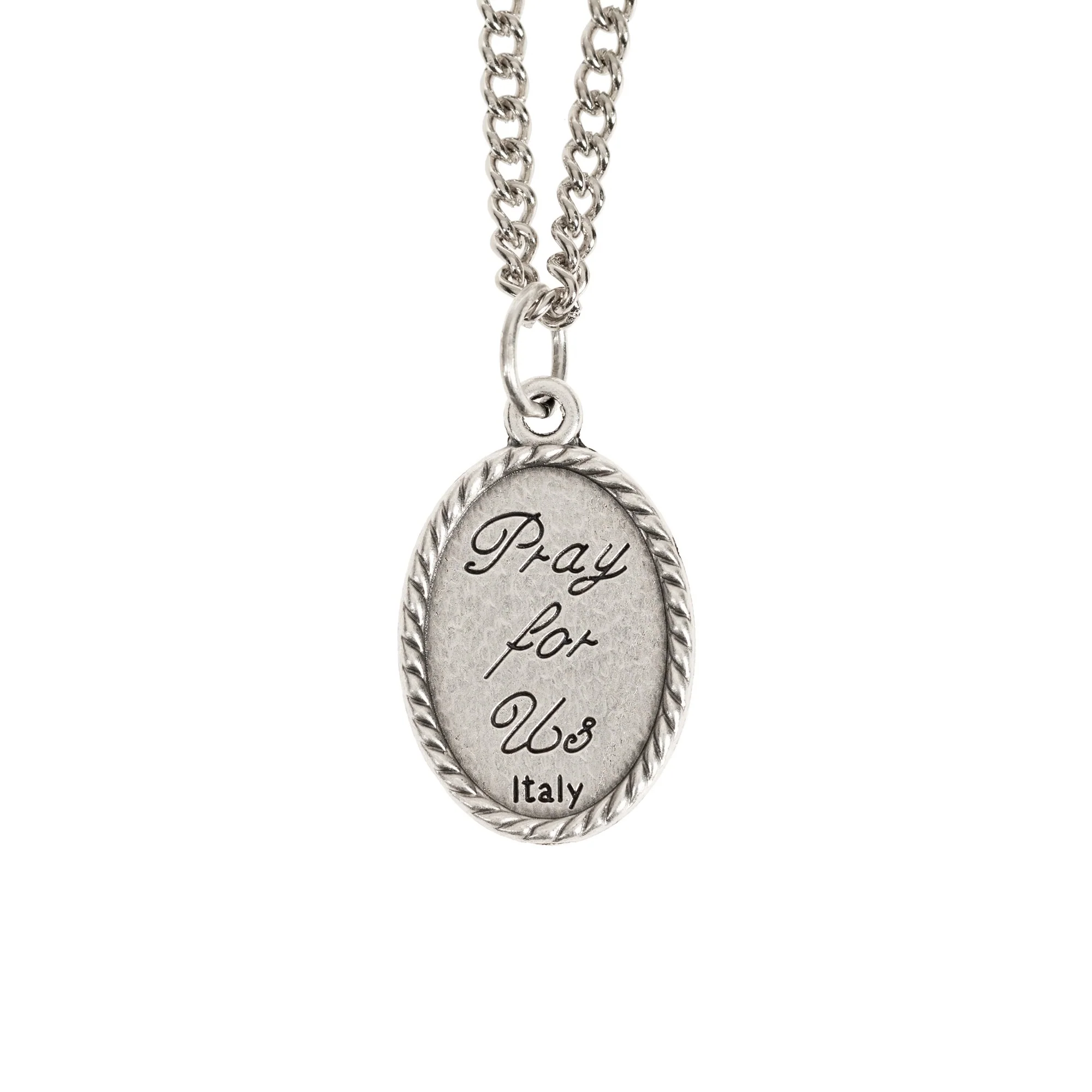 Roped Marian Medallion Necklace - Image 2