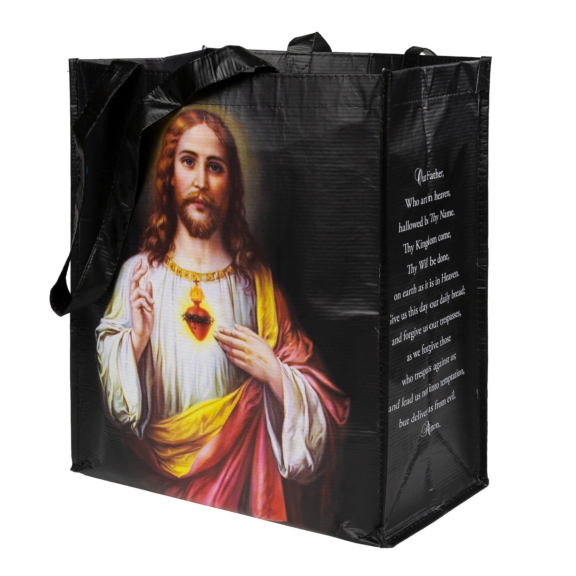 Sacred Heart & Immaculate Heart Market Tote Bag - Image 2