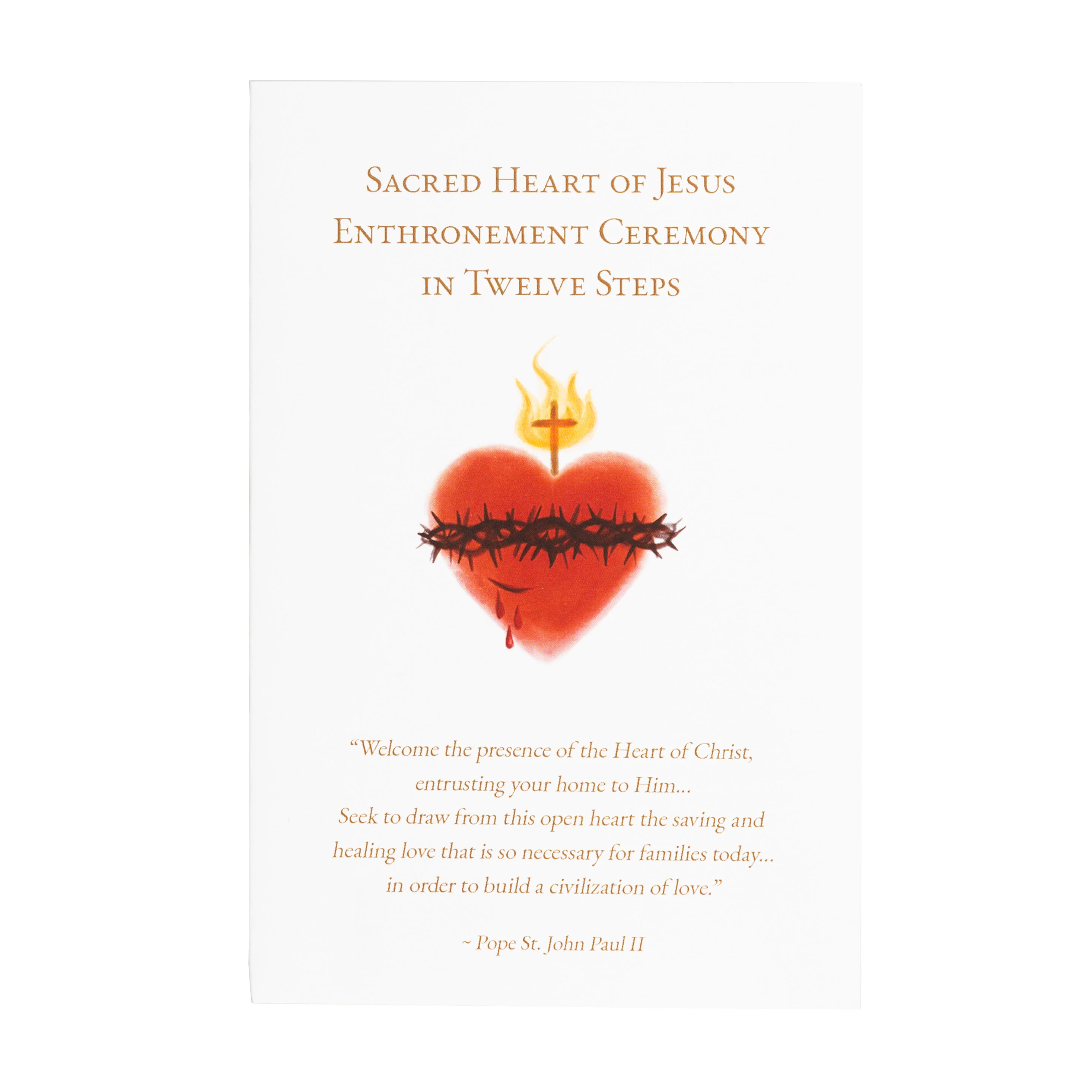 Sacred Heart of Jesus Enthronement Set - Image 3