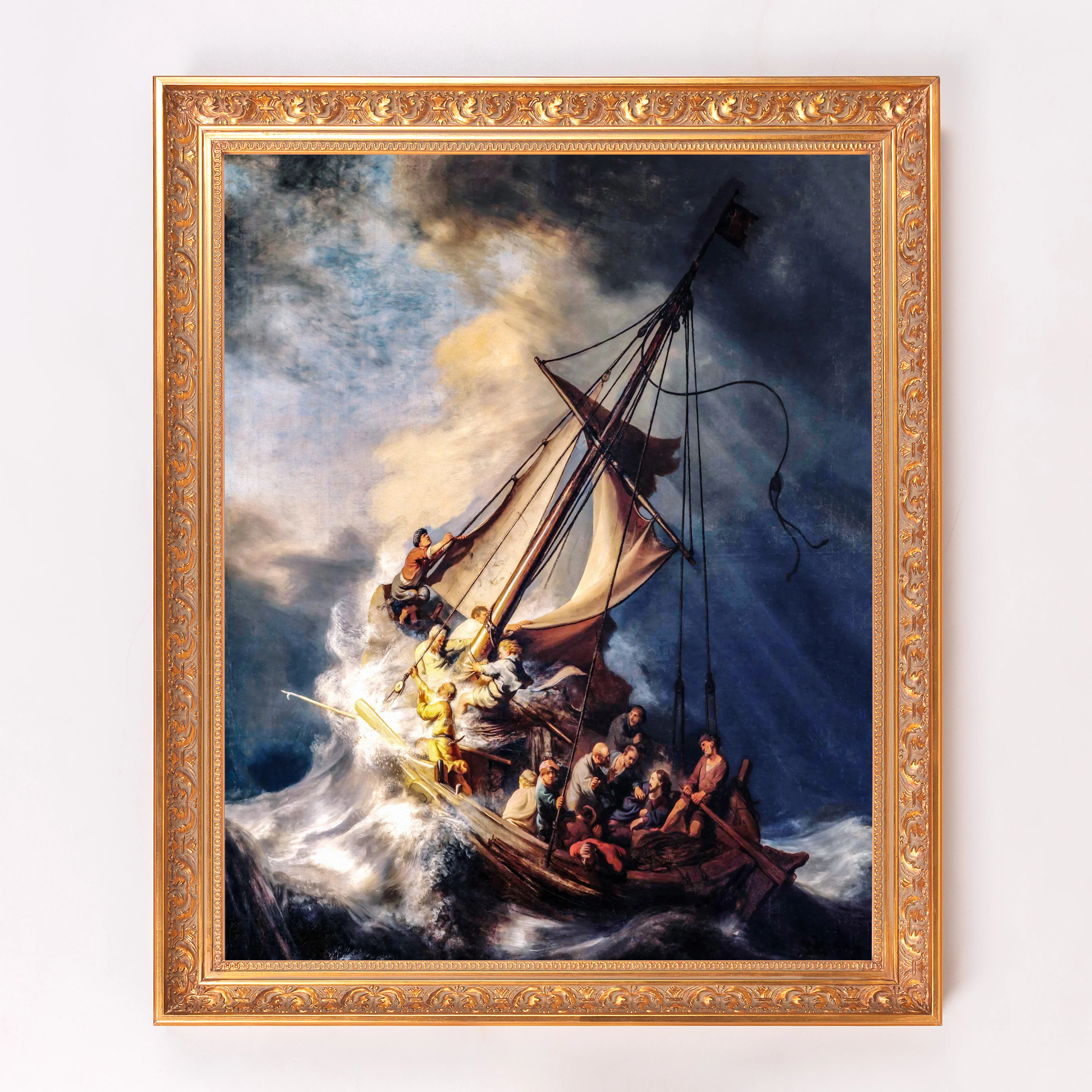 Sea of Galilee Framed Canvas - Sacred Signature Collection - Image 4