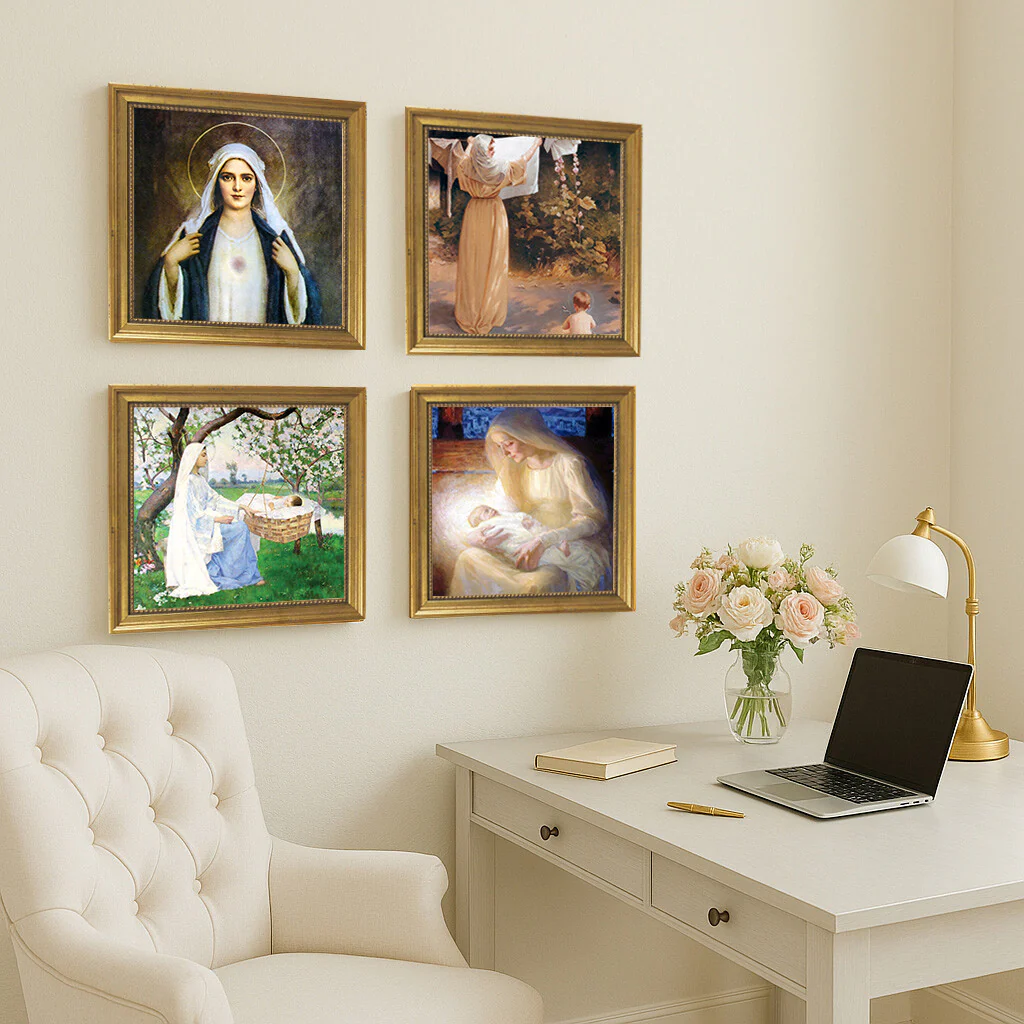 Song of Angels Framed Canvas - Sacred Mini Collection - Image 7