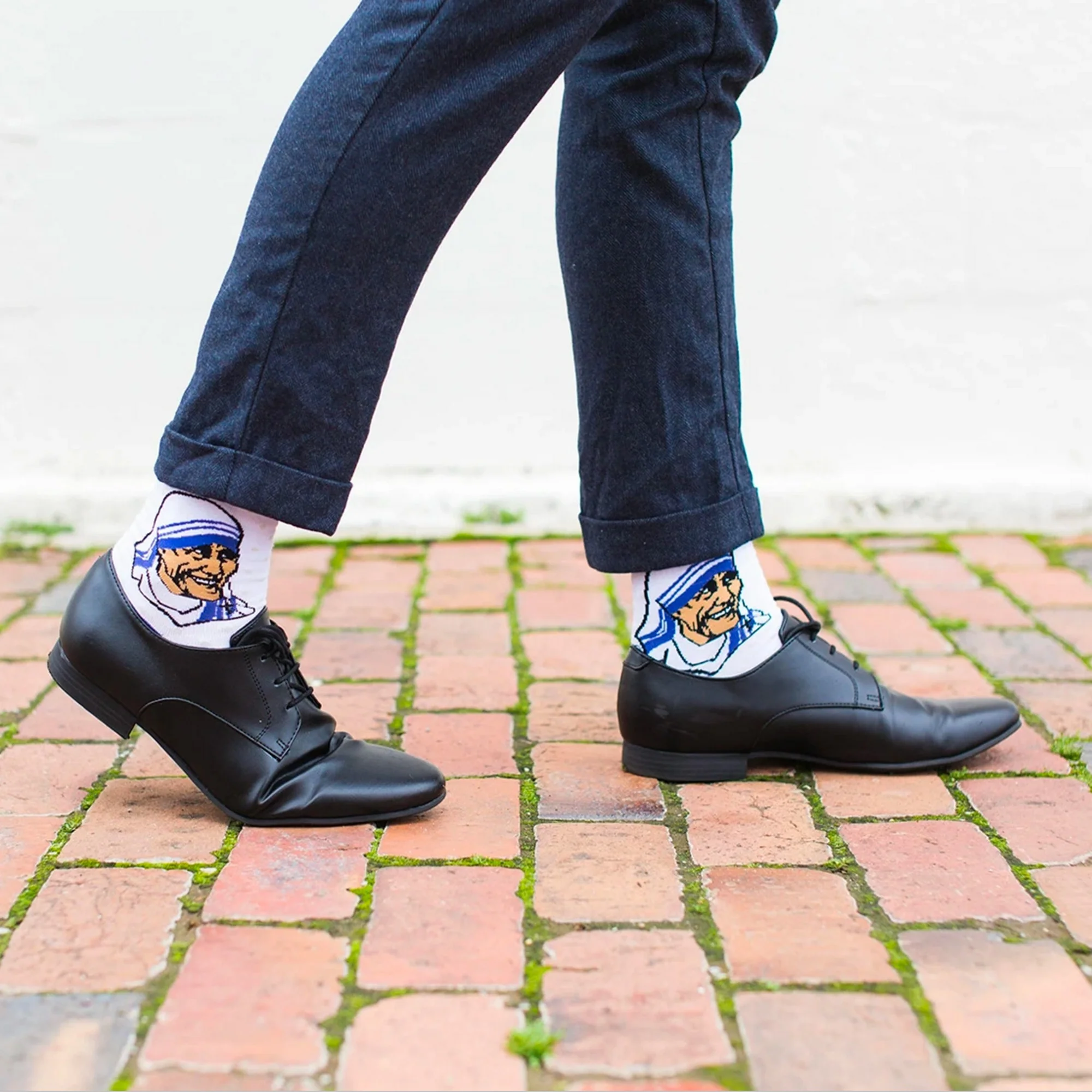 St. Teresa of Calcutta Socks - Adult
