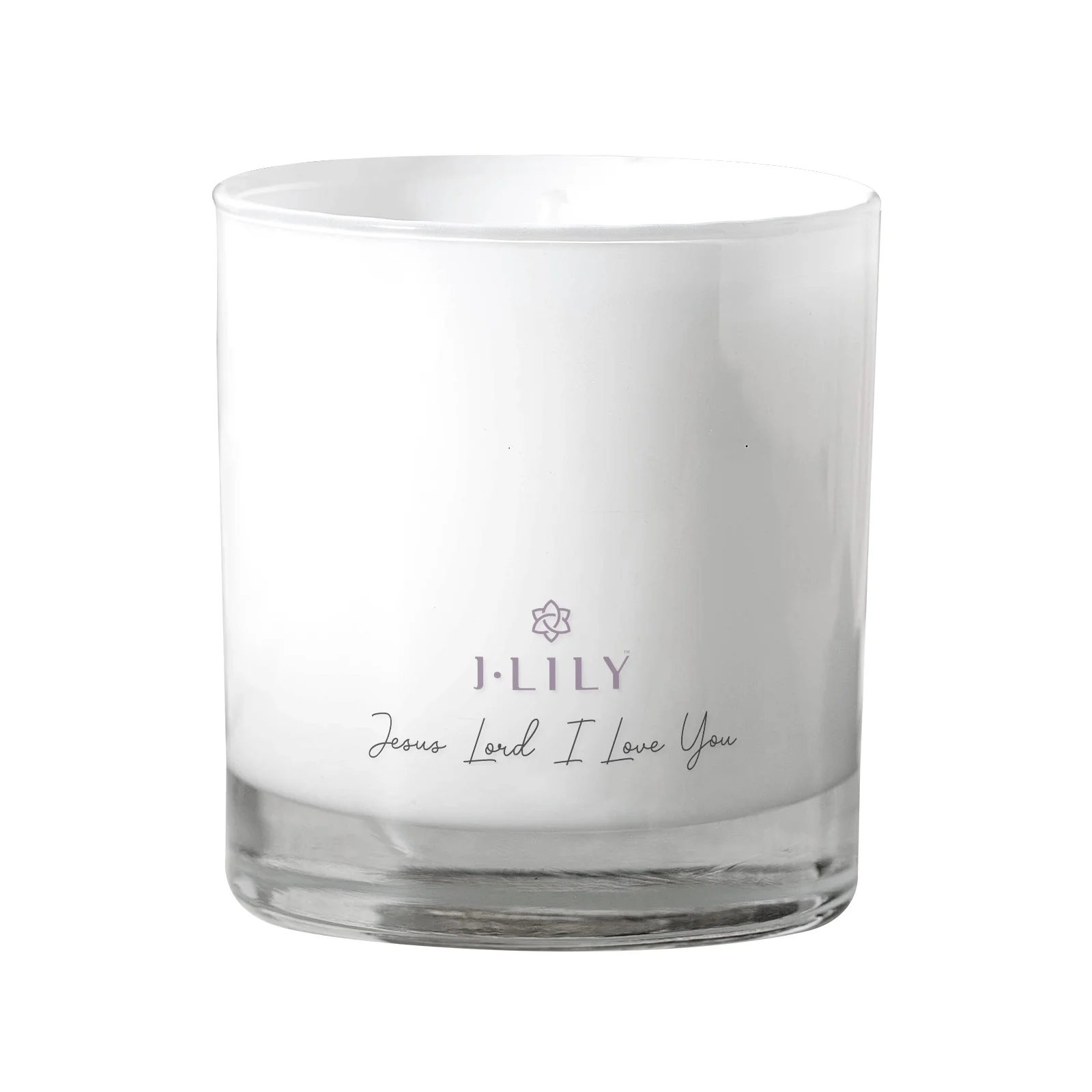 St. Therese of Lisieux White Candle - Image 3