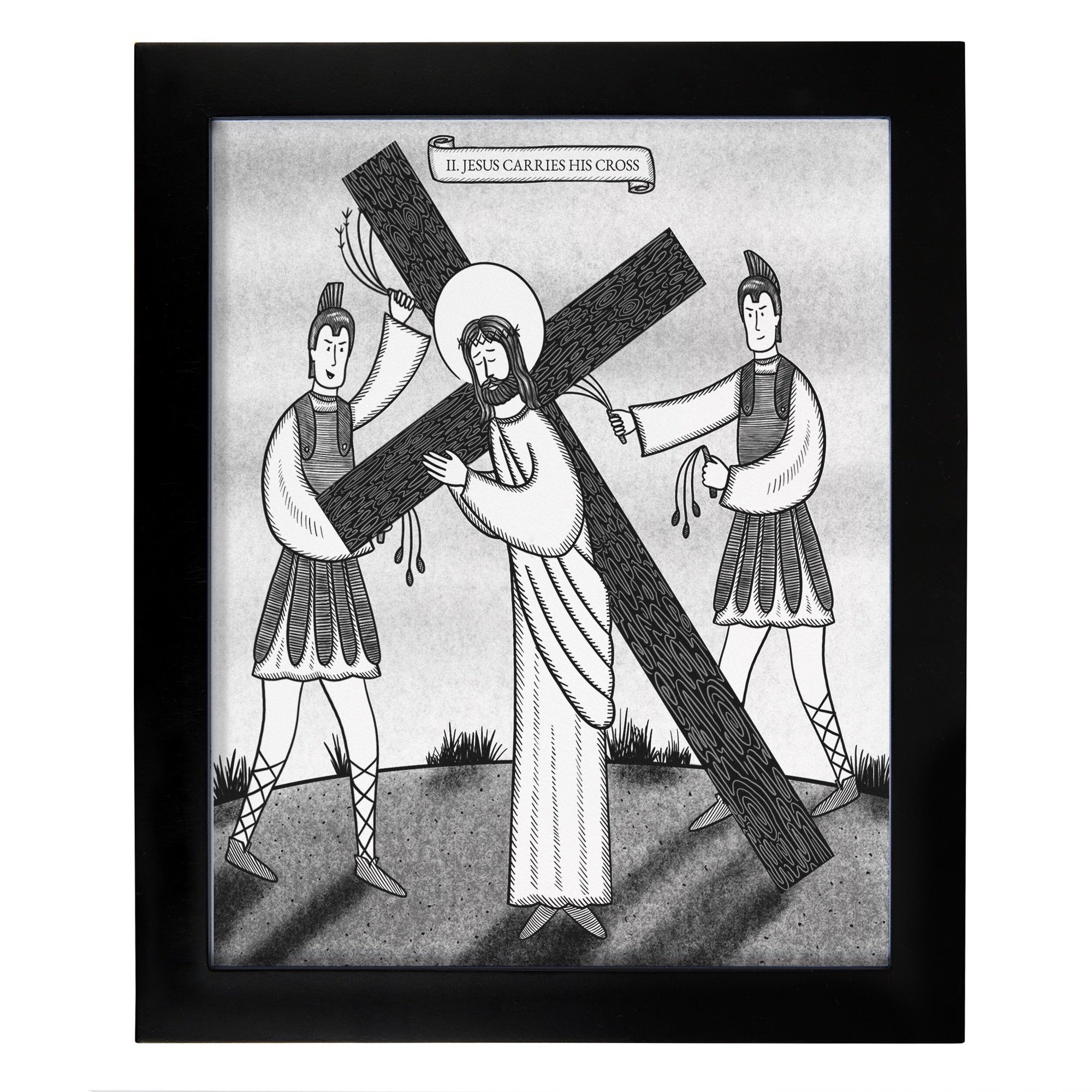 Stations of the Cross Full Set of 14 - Image 2