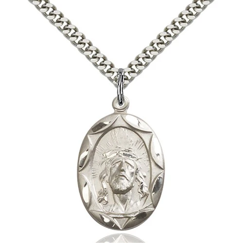 Sterling Silver Ecce Homo Pendant