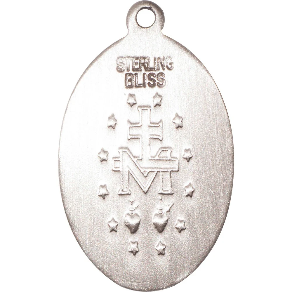Sterling Silver Miraculous Petite Pendant - 2511353 - Image 2