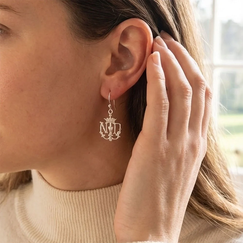 Sterling Silver Notre Dame Earrings - Image 4