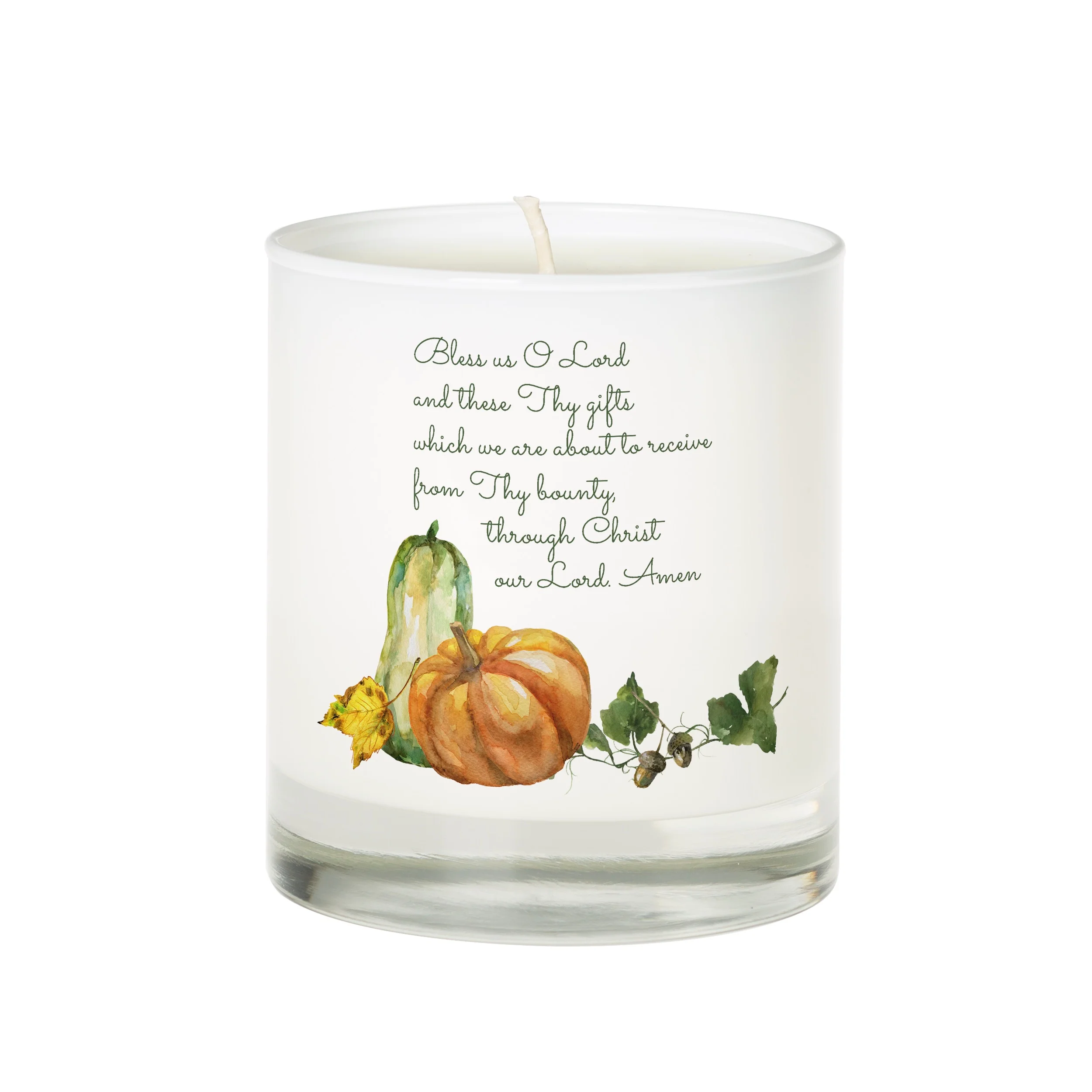 Thanksgiving Bless Us O Lord Scented Candle - Image 3