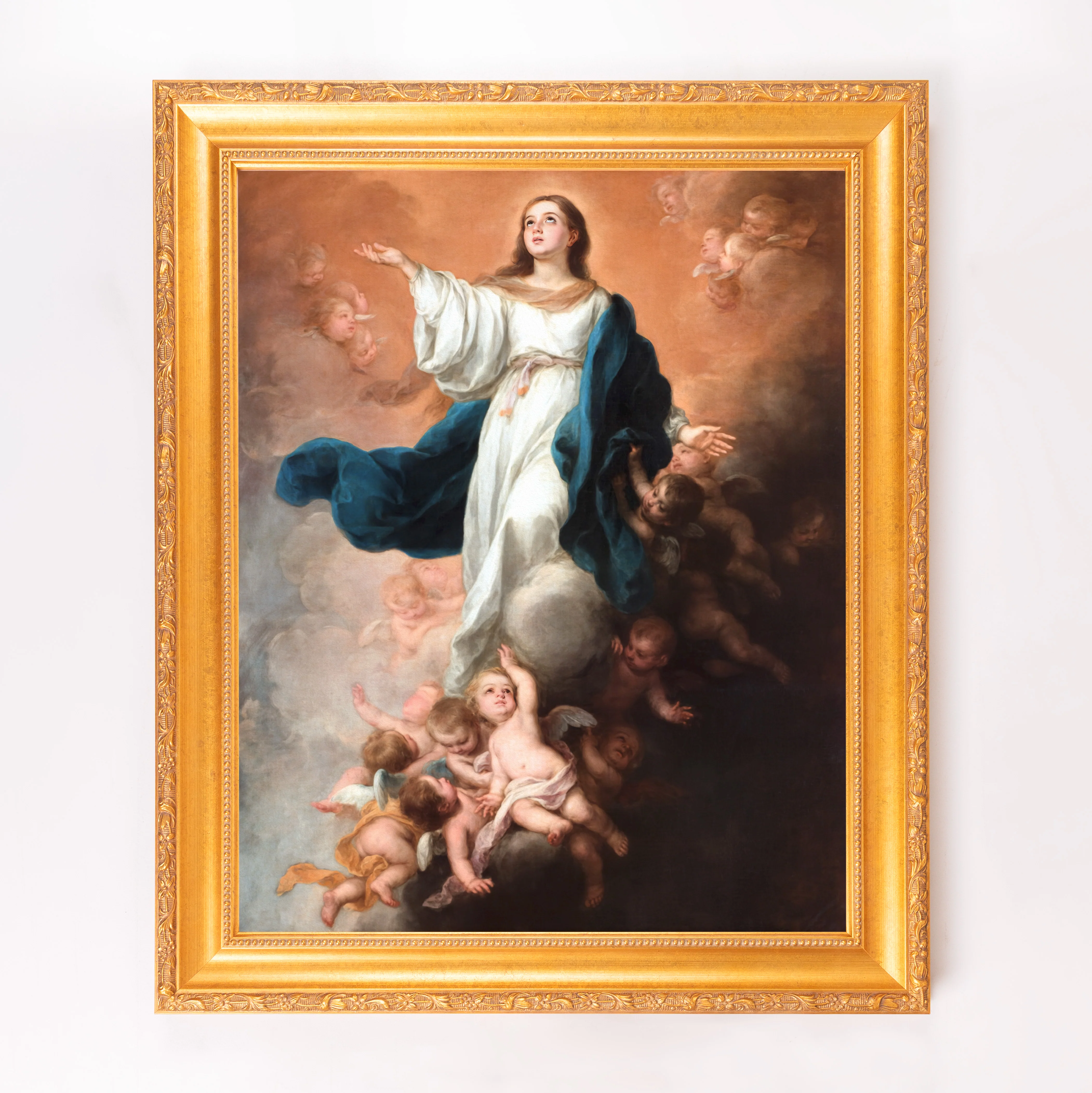 The Assumption of the Virgin Framed Canvas - Sacred Signature Collection - Image 5