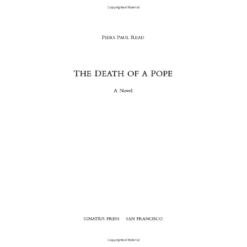 The Death of a Pope: A Novel - Image 2