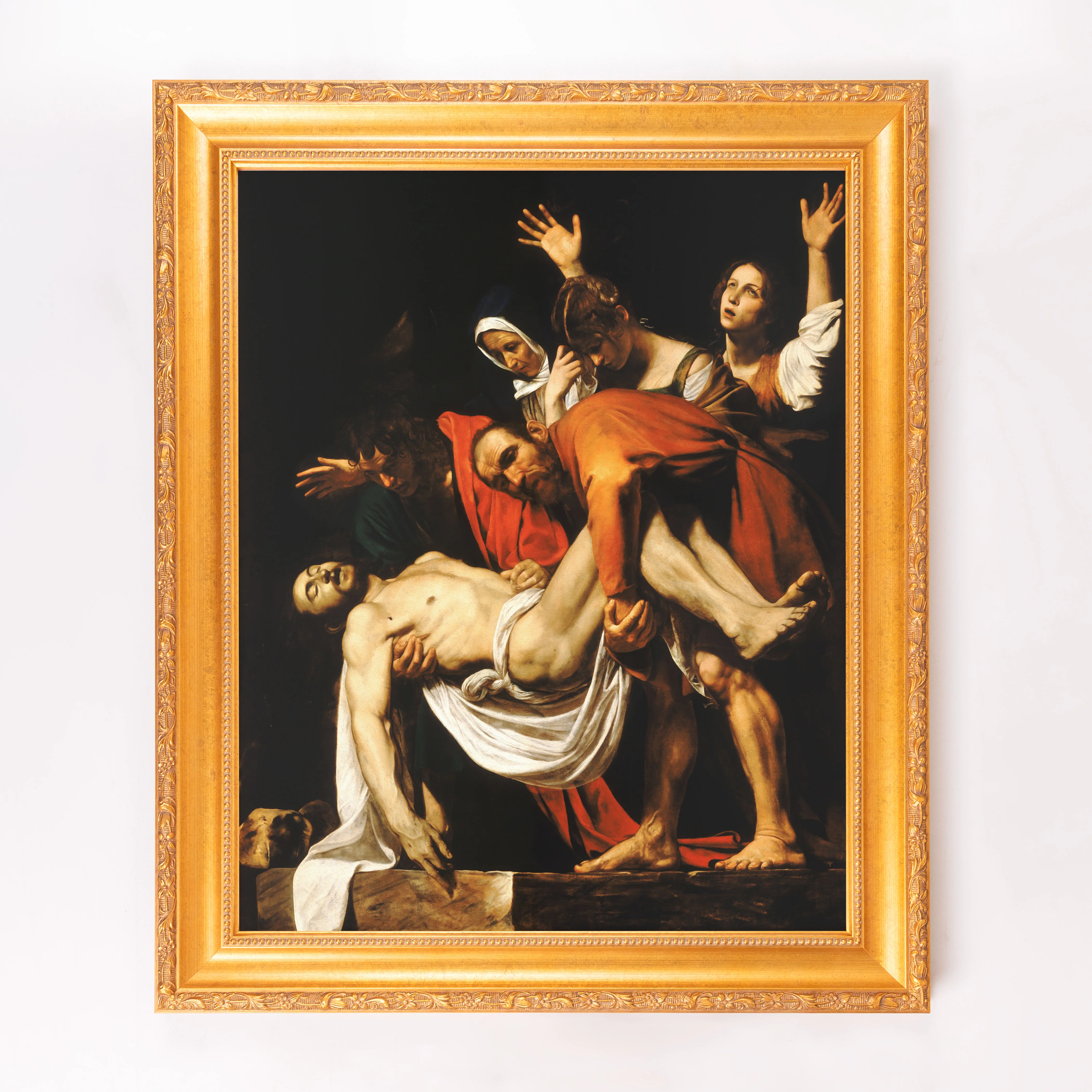 The Entombment of Christ Framed Canvas - Sacred Signature Collection - Image 10