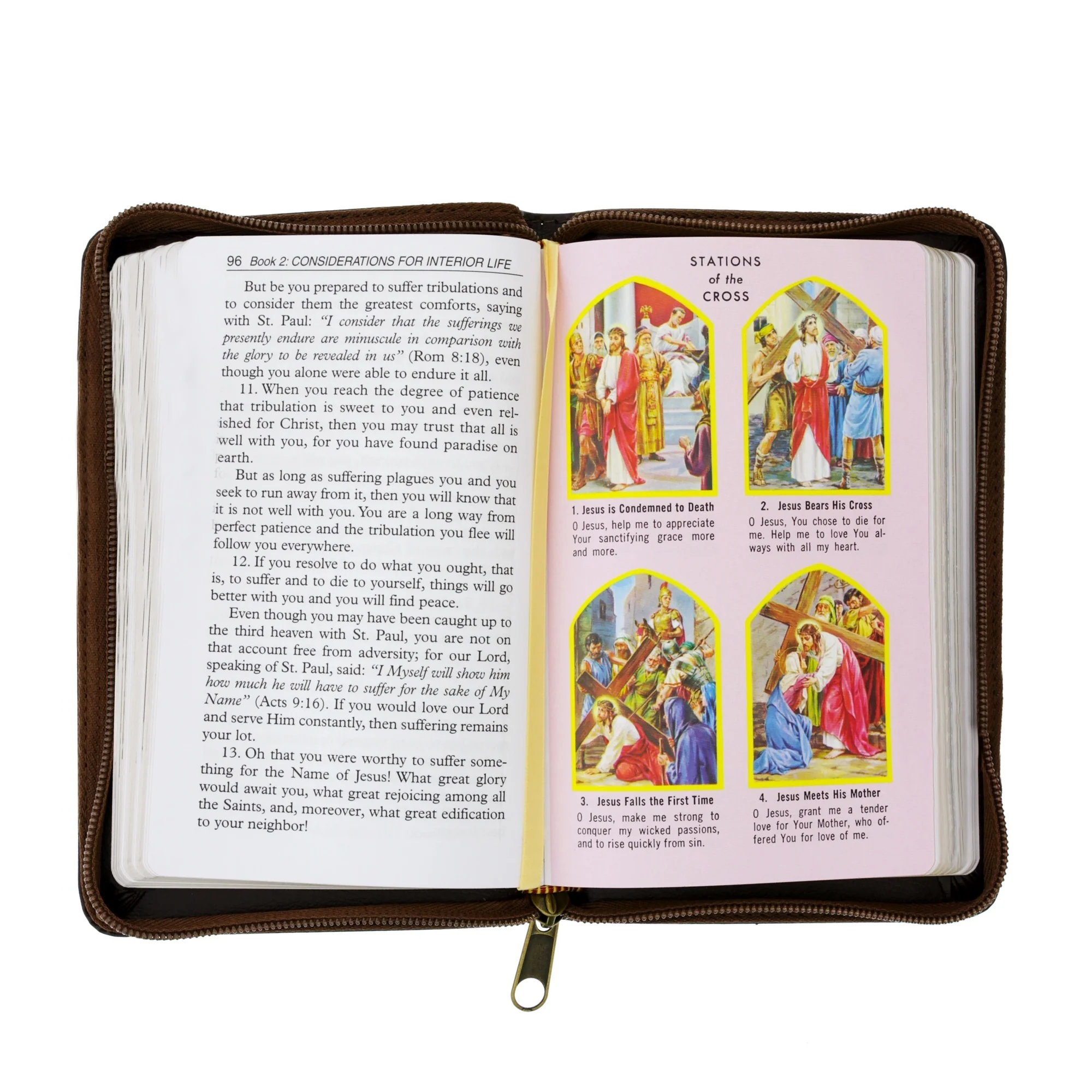 The Imitation of Christ (Burgundy Leather Edition) - Image 3
