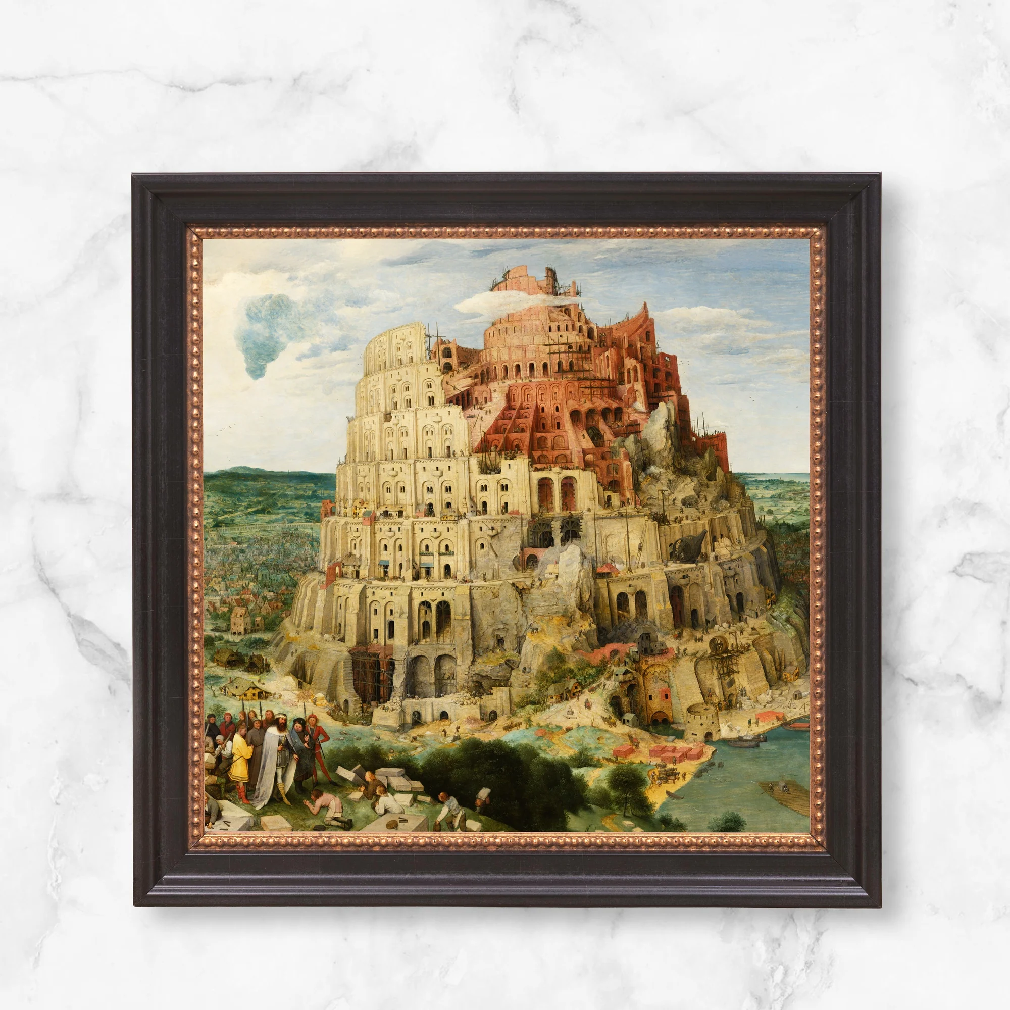 The Tower of Babel Framed Canvas - Sacred Mini Collection - Image 12