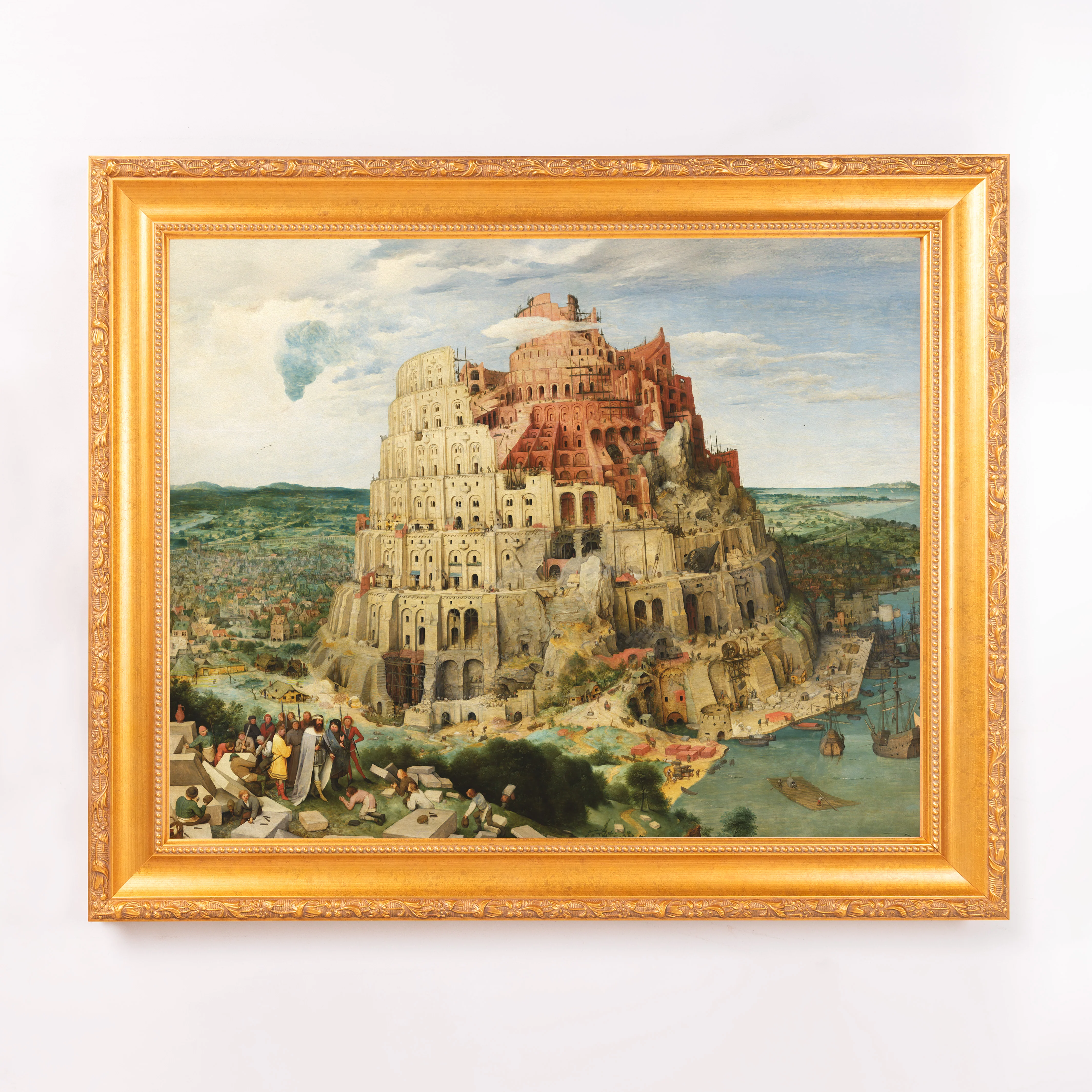 The Tower of Babel Framed Canvas - Sacred Signature Collection - Image 4