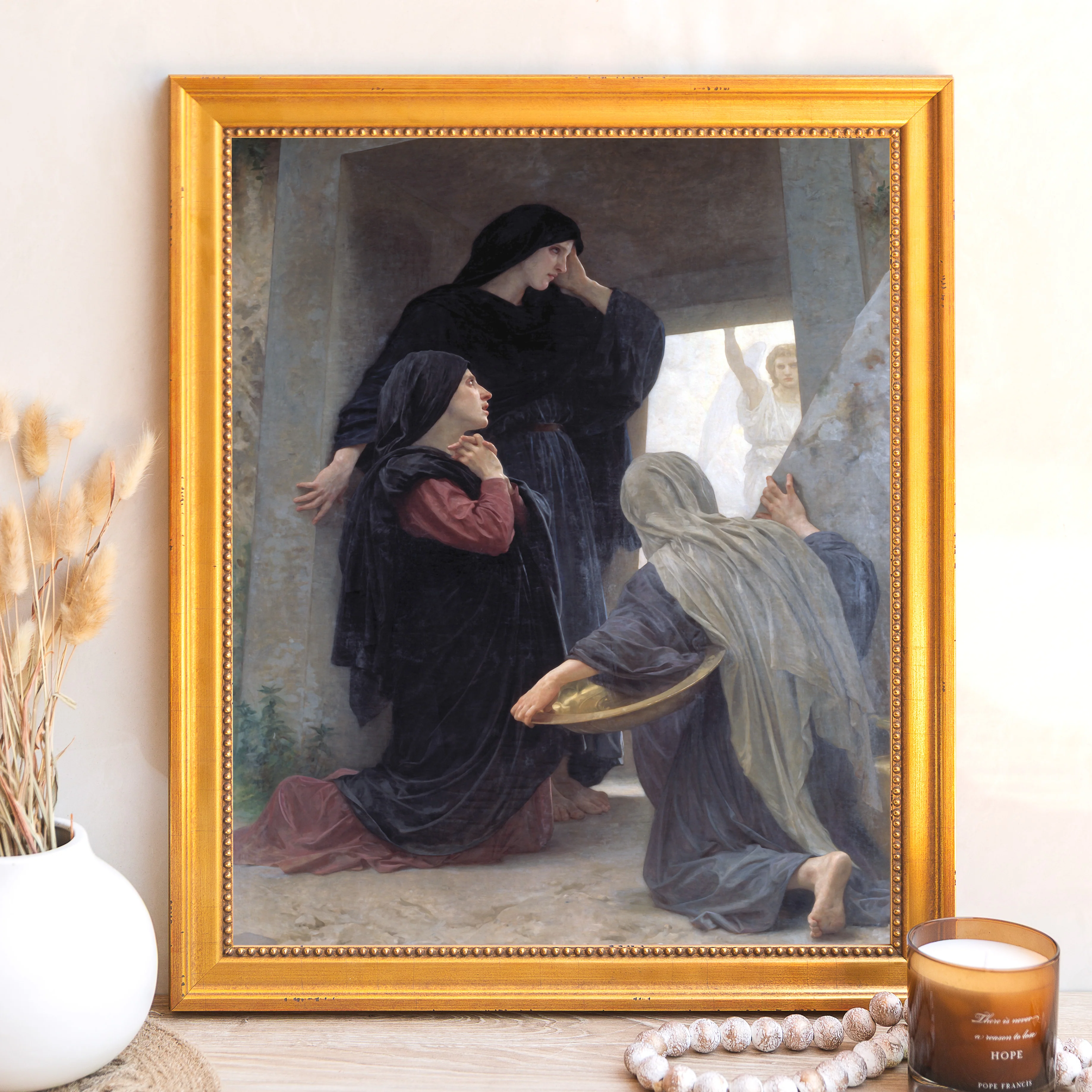 Three Marys at the Tomb Framed Canvas - Sacred Signature Collection - Image 7