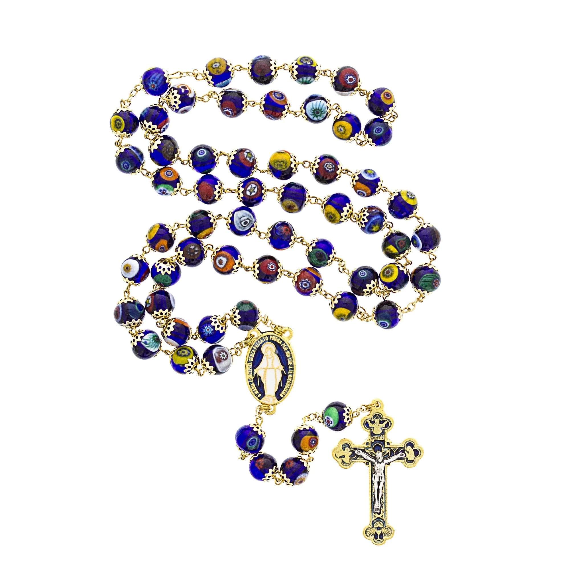 Venetian Murano Glass Rosary - Image 3