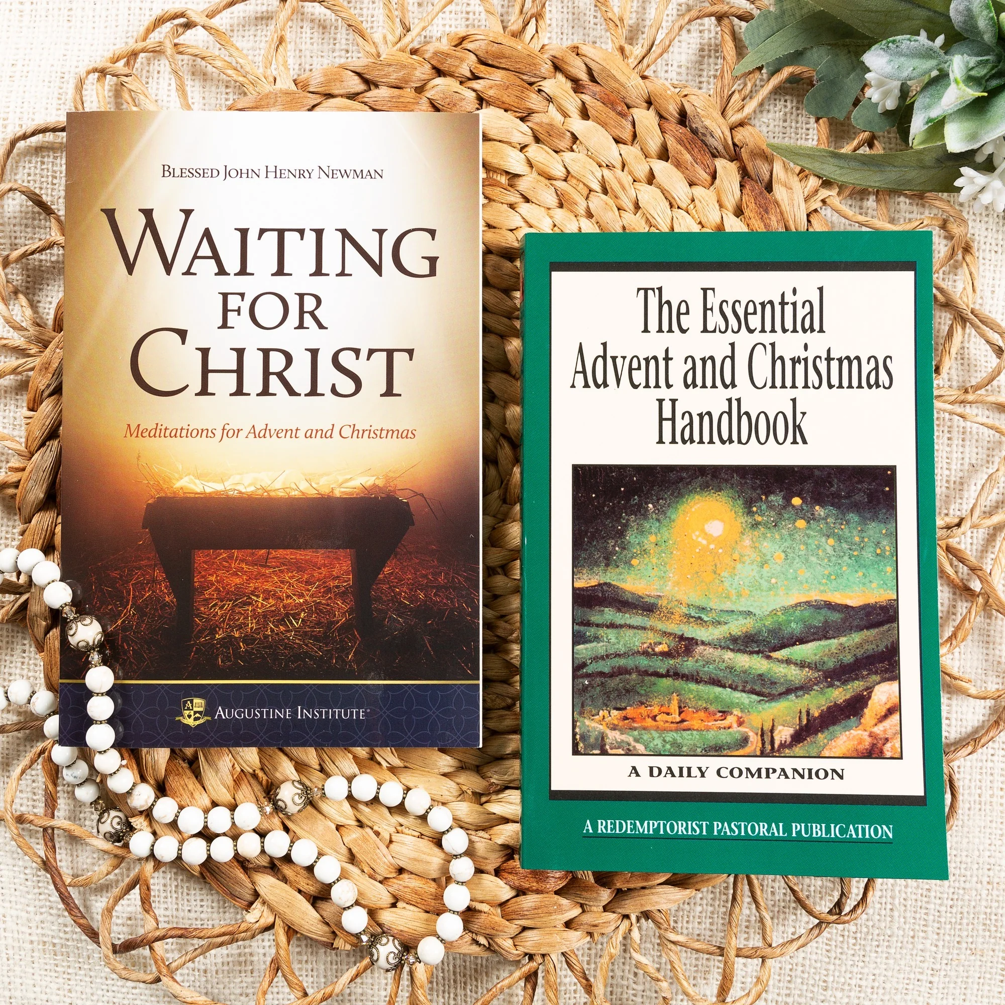 Waiting for Christ: Meditations for Advent and Christmas & The Essential Advent and Christmas Handbook (2 Book Set)