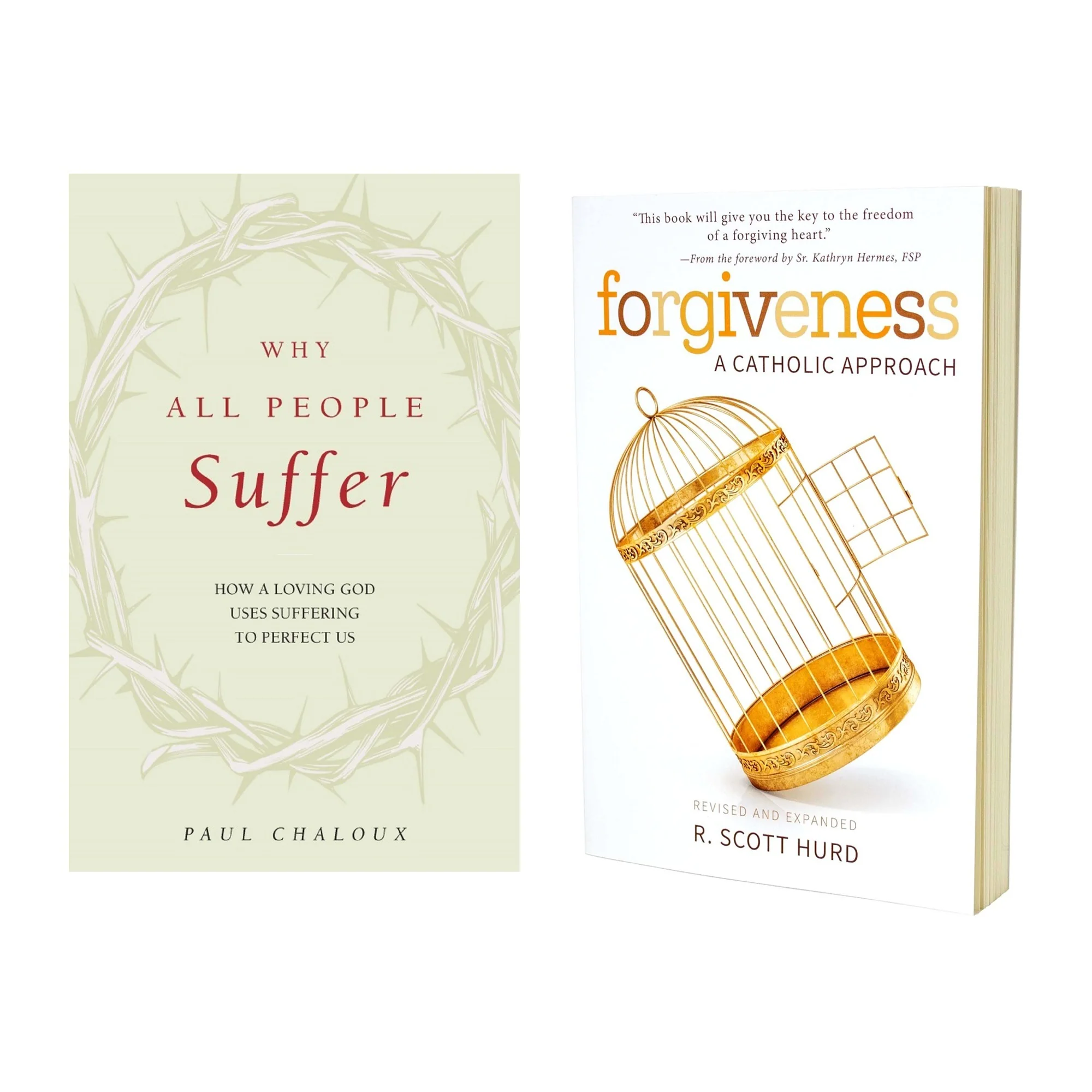 Why All People Suffer: How a Loving God Uses Suffering to Perfect Us & Forgiveness: A Catholic Approach (2 Book Set) - Image 2